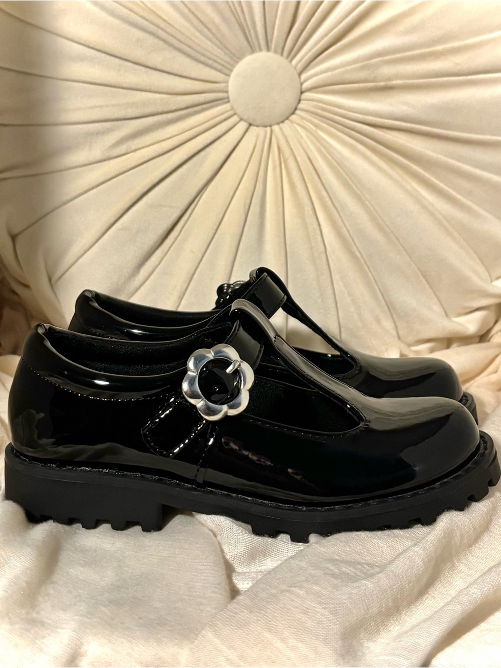 Sincerely Jules Girl Black Patent Mary Jane Shoes — Size 10 — NWOT - Picture 6 of 11